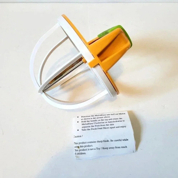 Melon Ease Cutter Wedger HW0114 Comfort Grip Dishwasher Safe - Picture 4 of 4